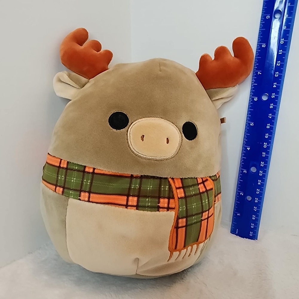 Squishmallow 7.5" PATTERSON The Moose Fall Harvest Squad 2023